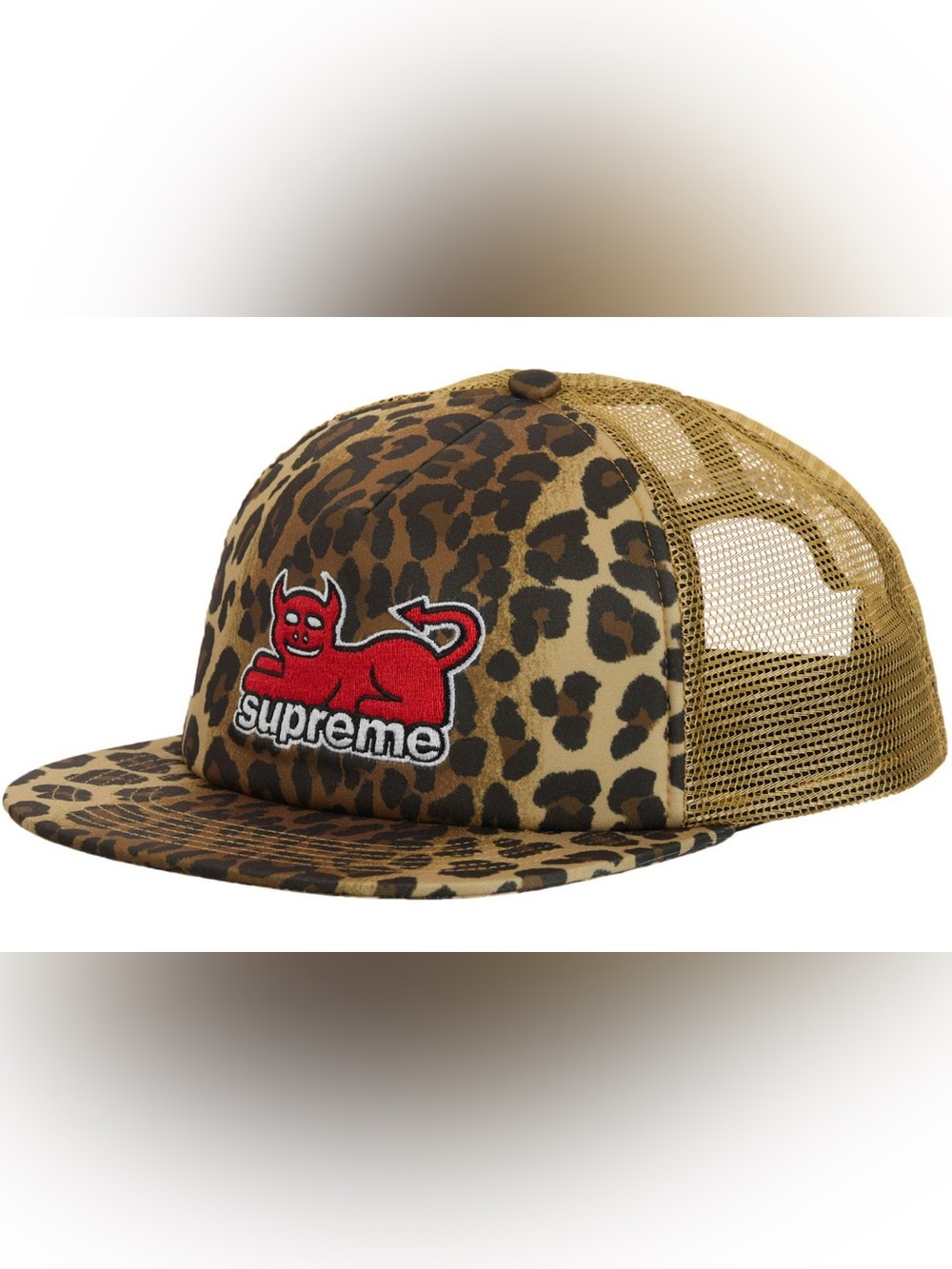 Supreme Toy Machine Mesh Back 5-Panel
Leopard